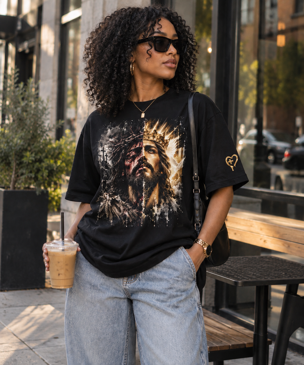 It Is Finished™ | John 19:30 Oversized Tee