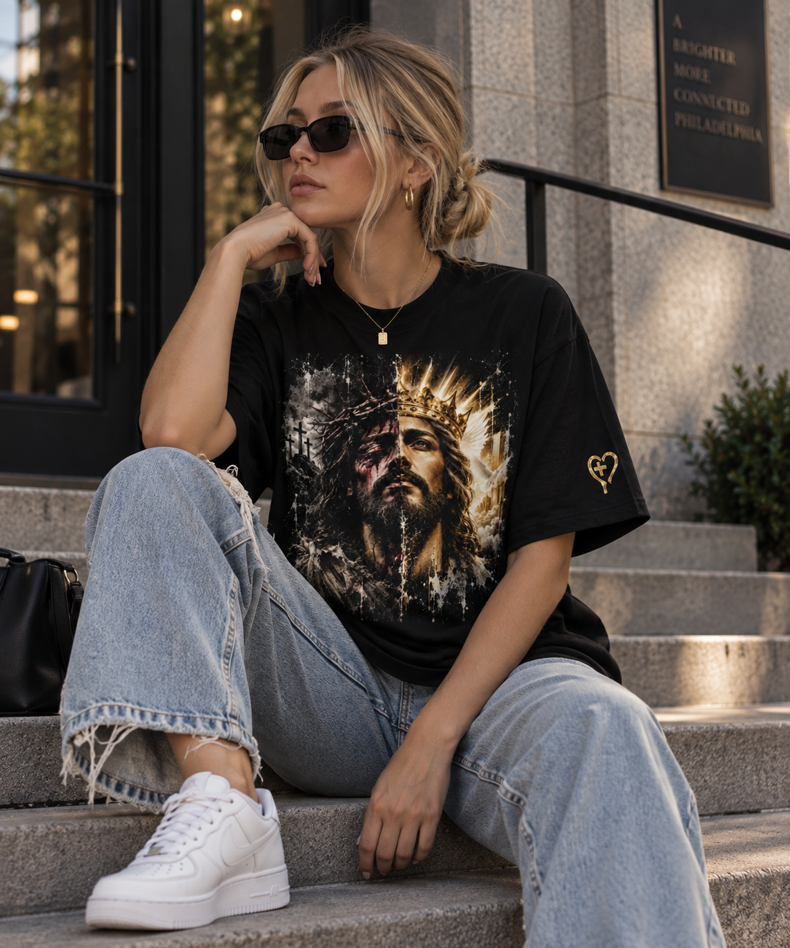 It Is Finished™ | John 19:30 Oversized Tee